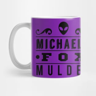 Michael J Fox Mulder Mug